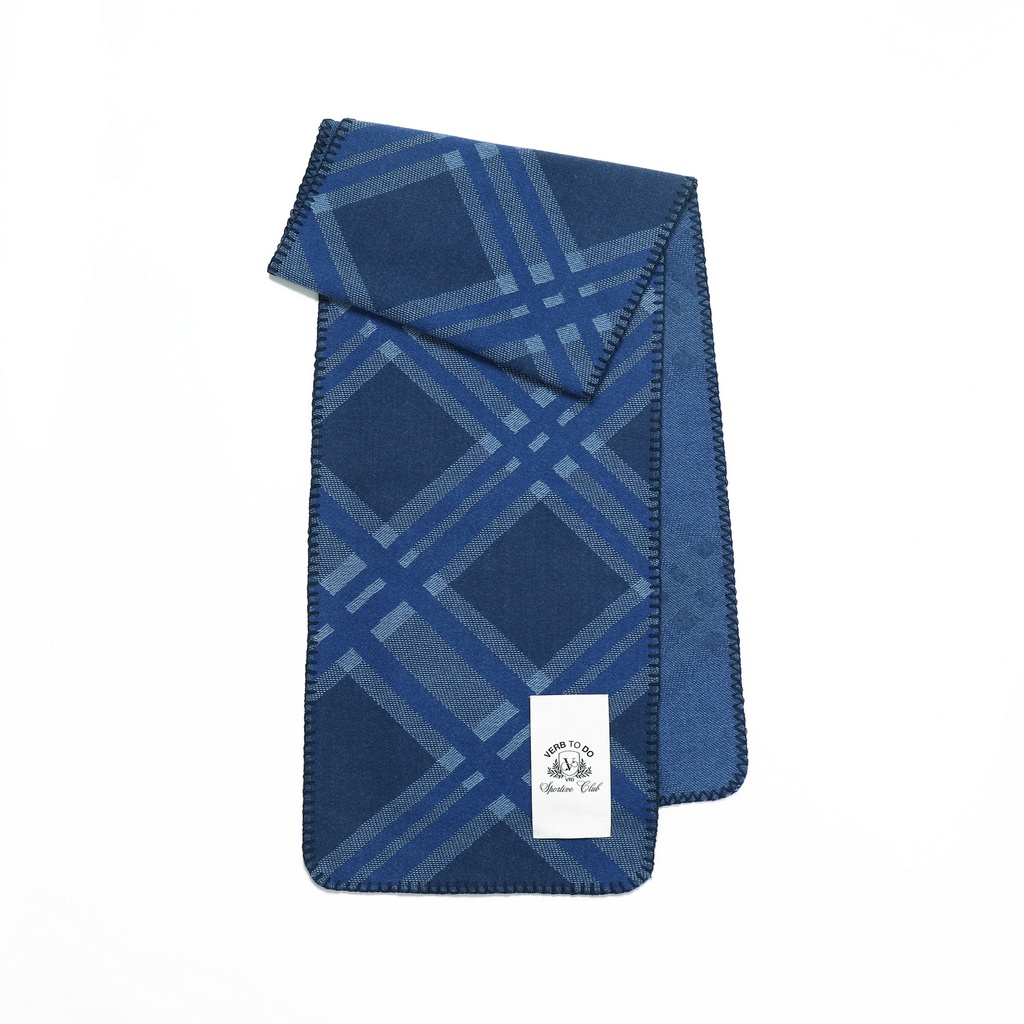 BLUE SPORTY SCARVE