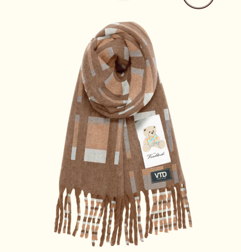 MAXIBUFANDA TEDDY BEIGE