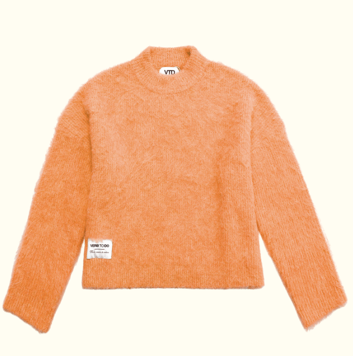KNITWEAR BOXY ORANGE S