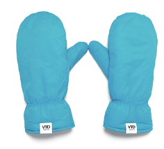 GLOVES MITTS NYLON LIGHT BLUE