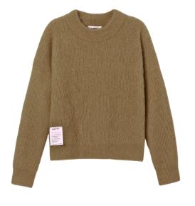 KNITWEAR BOXY BROWN ALP-A3-L