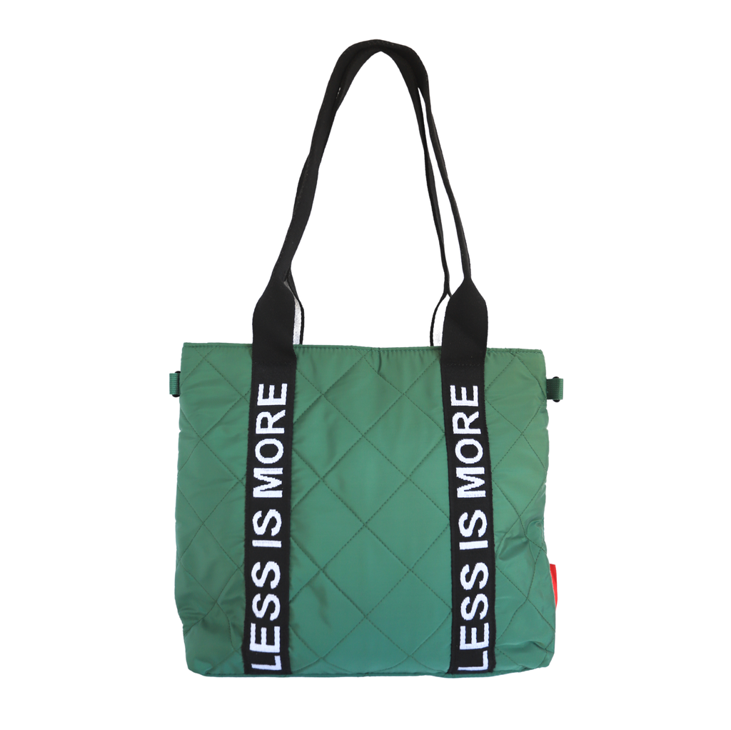 PUFFY SHOPPER kaki SS23