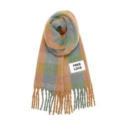 [VTD-SCARF-RPL-034] MAXIBUFANDA FREE LOVE