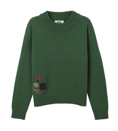 [VTD-JSY-WL-Y4-S] KNITWEAR VTD GREEN WL-Y4-S