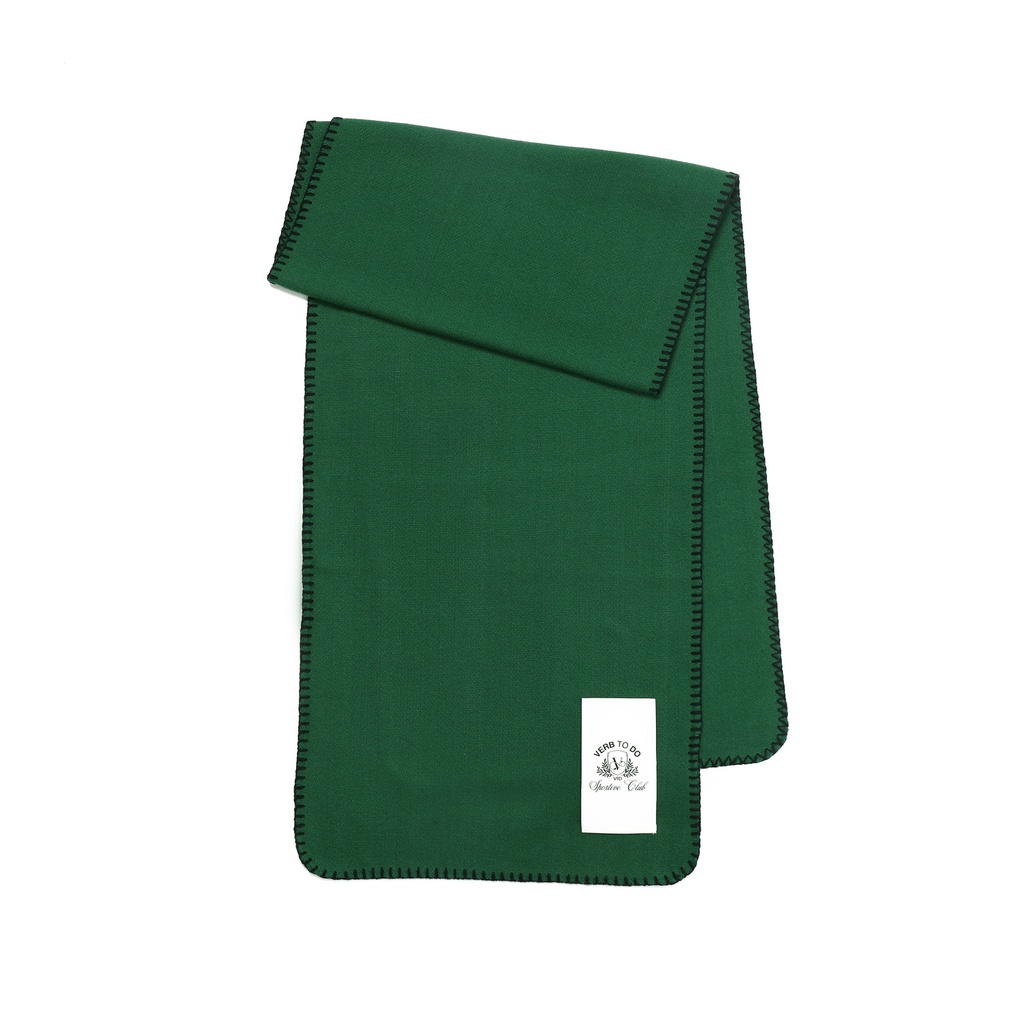 GREEN SPORTY SCARVE