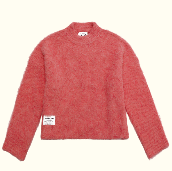 KNITWEAR BOXY RED VTD XS