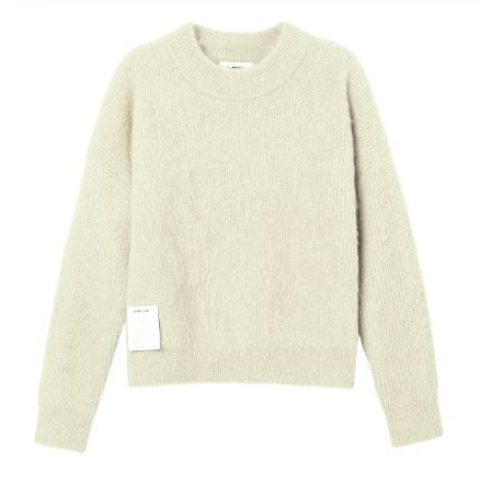 KNITWEAR BOXY CREAM ALP-A5-XS