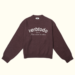 [KVTD-OV-BR-XL] KNITWEAR OVERSIZE BROWN VTD XL 
