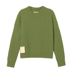 [VTD-JSY-ALP-A6-L] KNITWEAR BOXY GREEN ALP-A6-L