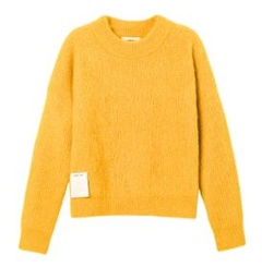 [VTD-JSY-ALP-A8-XL] KNITWEAR BOXY YELLOW ALP-A8-XL