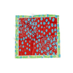 [SVTD/HELLOBABY/4] PAÑUELO GOOD VIBES YELLOW & BLUE (copia)